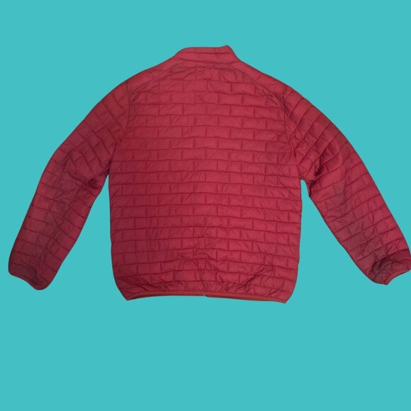 Point Zero Ultralight Puffer Jacket Red Quilted Zip Front | Size XL - Picture 3 of 8